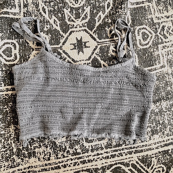Brandy Melville Tops - Brandy Melville Distressed Crop Top: Size OS